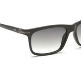 Irus Green Gradient Lens Square Sunglass Full Rim Shiny Dark Green Frame With 100% Uv Protection - Irs1166C3Sg