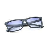 Irus Blue Gradient Lens Square Sunglass Full Rim Matt Blue Frame With 100% Uv Protection - Irs1167C4Sg