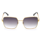 Irus Smoke Gradient Lens Butterfly Sunglass Full Rim Shiny Gold Frame With 100% Uv Protection - Irs1174C1Sg
