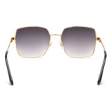 Irus Smoke Gradient Lens Butterfly Sunglass Full Rim Shiny Gold Frame With 100% Uv Protection - Irs1174C1Sg