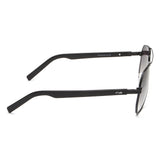 Irus Green Gradient Lens Pilot Sunglass Full Rim Shiny Black Frame With 100% Uv Protection - Irs1179C2Sg