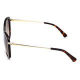 Longchamp Green Lens Modified Rectangle Sunglass Full Rim Dark Havana Frame With 100% Uv Protection - Lo 616 213 56 S