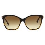Longchamp Green Lens Butterfly Sunglass Full Rim Demi Frame  - 886895376914