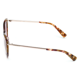 Longchamp Pink Lens Cat Eye Sunglass Full Rim Ruby Frame With 100% Uv Protection - Lo 637 611 56 S