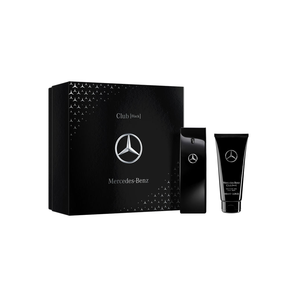 Mercedes-Benz Club Black Set (Eau de Toilette 100ml Shower Gel
