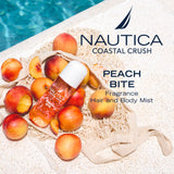 Nautica Coastal Crush Peach Bite Fragrance Hair & Body Mist 236ml