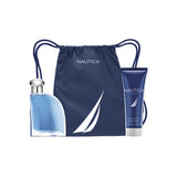 Nautica Blue Set (Eau de Toilette 50ml + Shower Gel 75ml + Bag)