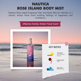 Nautica Rose Island Fragrance Mist 250ml