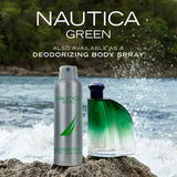 Nautica Green All Over Body Spray 170g