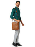 PERQUISITE RENOVER Range Dark Tan Soft One Size Crossbody