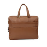 Perquisite Perry Dark Tan Laptop Briefcase