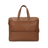 Perquisite Perry Dark Tan Laptop Briefcase