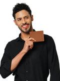 PERQUISITE CONCORDIA SLIM Range Dark Tan Soft One Size Men's Wallet