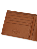 PERQUISITE CONCORDIA SLIM Range Dark Tan Soft One Size Men's Wallet