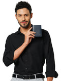 PERQUISITE BI-FOLD CARD CASE Range Navy Soft One Size Men's Wallet