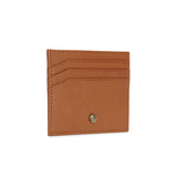 Perquisite Centurion Dark Tan Card Case Men's Wallet