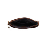 Perquisite Taylor Dark Tan Shoulder Bag