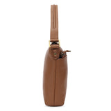 Perquisite Taylor Dark Tan Shoulder Bag