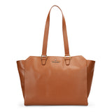 Perquisite The Sheryl Dark Tan Tote Bag