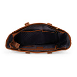 Perquisite The Sheryl Dark Tan Tote Bag