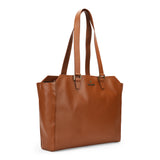 Perquisite The Sheryl Dark Tan Tote Bag