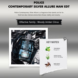 Police Contemporary Silver Allure Eau de Toilette 100ml
