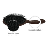 Janeke Professional Wooden Hair Brush (Pack of 4)