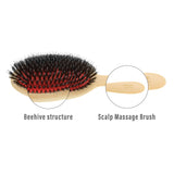 Janeke Pneumatic Brush Horn With Massage Bristles