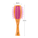 Janeke Orange & Fuchsia Tulip Brush (Pack of 4)