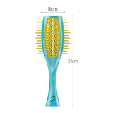 Janeke Turquoise & Yellow Tulip Brush (Pack of 4)