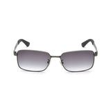 Police Matt Dark Gun Lens Rectangular Sunglass Full Rim Matt Dark Gun Frame With 100% Uv Protection - Spla54588H5Sg