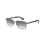 Police Matt Dark Gun Lens Rectangular Sunglass Full Rim Matt Dark Gun Frame With 100% Uv Protection - Spla54588H5Sg