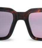 Police Shiny Brown Demi-Shiny Dark Gun Lens Rectangular Sunglass Full Rim Shiny Brown Demi-Shiny Dark Gun Frame With 100% Uv Protection - Sple1453722Sg