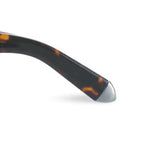 Police Shiny Brown Demi-Shiny Dark Gun Lens Rectangular Sunglass Full Rim Shiny Brown Demi-Shiny Dark Gun Frame With 100% Uv Protection - Sple1453722Sg