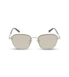 Police Shiny Light Gold Lens Square Sunglass Full Rim Shiny Light Gold Frame With 100% Uv Protection - Sple1654300Gsg