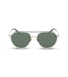 Police Shiny Light Gold-Shiny Black Lens Pilot Sunglass Full Rim Shiny Light Gold-Shiny Black Frame With 100% Uv Protection - Sple1758302Sg