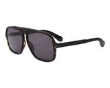 Police Brown Lens Square Sunglass Full Rim Brown & Black Frame With 100% Uv Protection - Sple2060722Sg