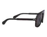 Police Brown Lens Square Sunglass Full Rim Brown & Black Frame With 100% Uv Protection - Sple2060722Sg