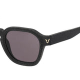Police Brown Lens Geometric Sunglass Full Rim Brown & Black Frame With 100% Uv Protection - Sple3850J35Sg