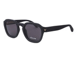 Police Black  Lens Round Sunglass Full Rim Black Frame With 100% Uv Protection - Sple3850Z42Sg