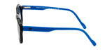 Seesaw Blue Lens Geometric Sunglass Full Rim Black  Frame With 100% Uv Protection - Ss 1081 C3