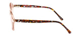 Seesaw Light Pink Lens Geometric Sunglass Full Rim Crystal Frame With 100% Uv Protection - Ss 1086 C6