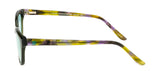 Seesaw Transparent Lens Cat Eye Sunglass Full Rim Green Frame With 100% Uv Protection - Ss 1087 C4