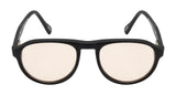 Seesaw Light Brown  Lens Aviator Sunglass Full Rim Black  Frame With 100% Uv Protection - Ss 1088 C2