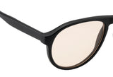 Seesaw Light Brown  Lens Aviator Sunglass Full Rim Black  Frame With 100% Uv Protection - Ss 1088 C2
