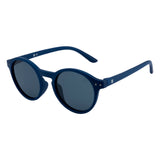SeeSaw Unisex Blue Lens Navy Blue Round Sunglasses with 100% UV Protection - SS 3525 C1 44/20