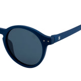 SeeSaw Unisex Blue Lens Navy Blue Round Sunglasses with 100% UV Protection - SS 3525 C1 44/20