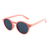 SeeSaw Unisex Blue Lens Pink Round Sunglasses with 100% UV Protection - SS 3525 C2 44/20