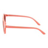 SeeSaw Unisex Blue Lens Pink Round Sunglasses with 100% UV Protection - SS 3525 C2 44/20