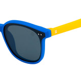 SeeSaw Unisex Blue Lens Blue Square Sunglasses with 100% UV Protection - SS 3528 C2 56/15